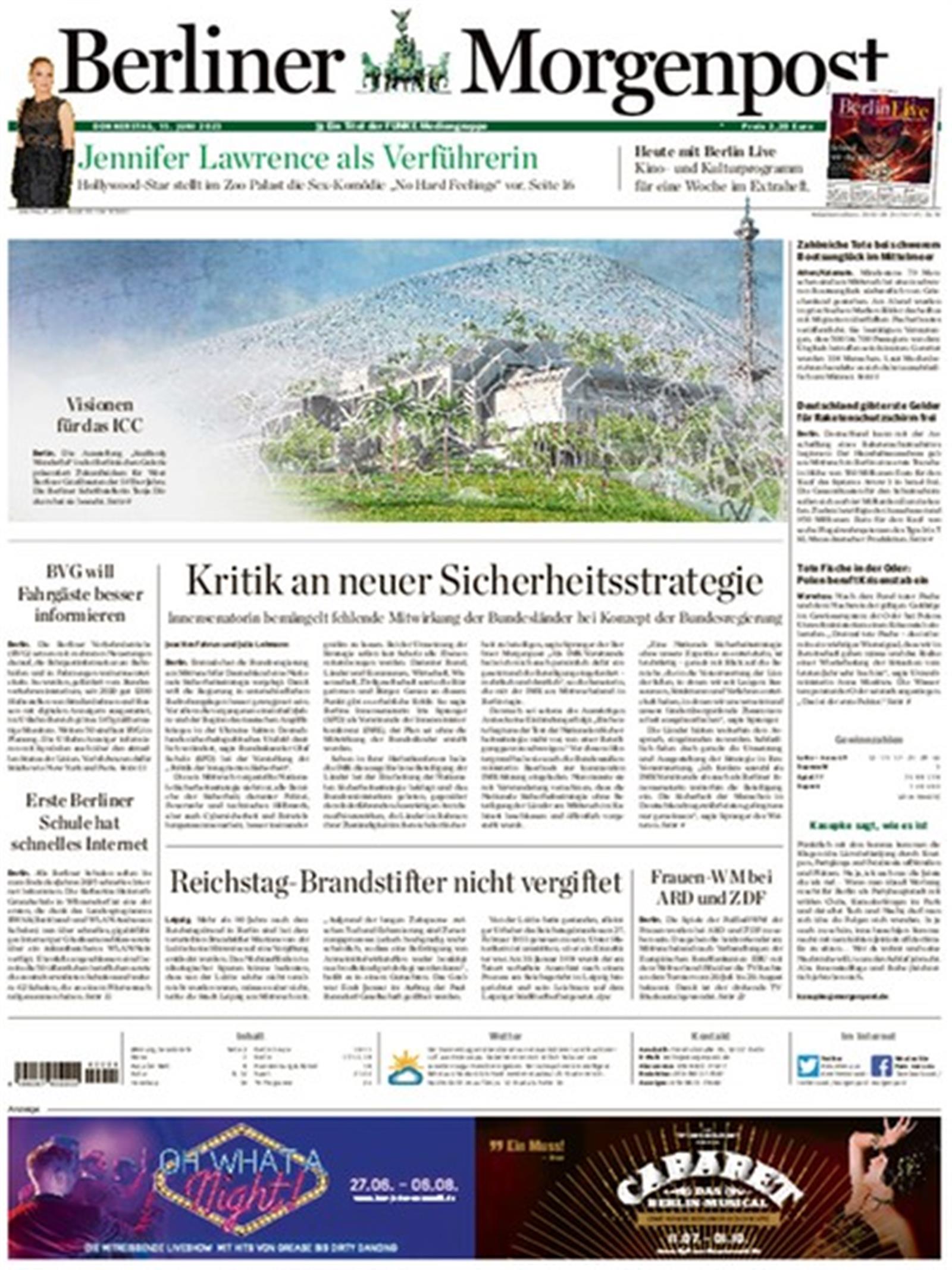 Berliner Morgenpost Abo Rabatt Auf Mini Und Geschenkabo Presseplus De