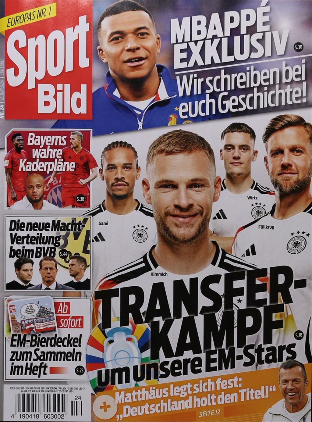 Sport Bild 35% Rabatt auf Mini- und Geschenkabo Presseplus.de