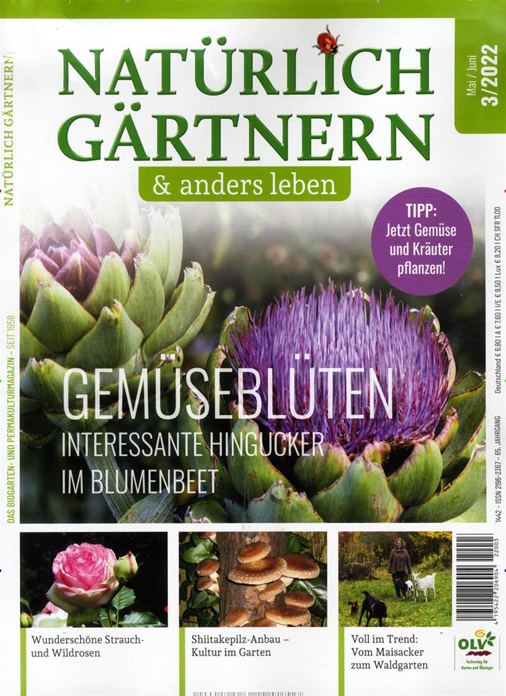 Natürlich Gärtnern Abo 35 Rabatt auf Mini und Geschenkabo