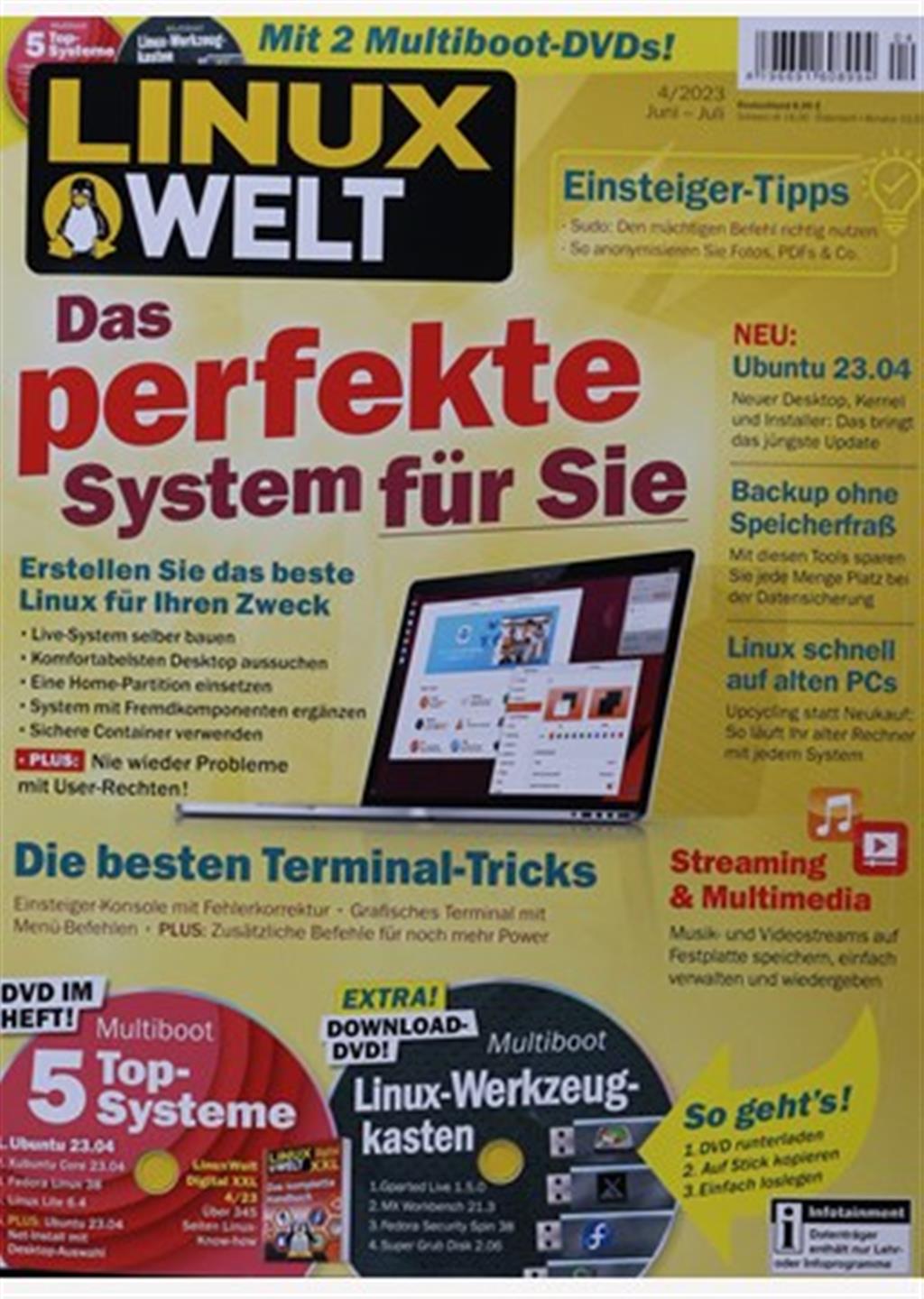 Linux Welt 35 Rabatt auf Mini und Geschenkabo Presseplus.de