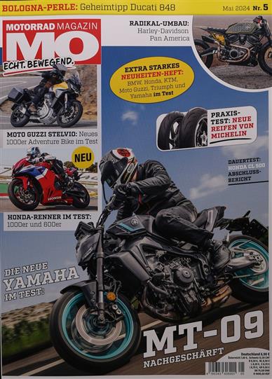 Das Cover des MO Motorrad Magazins