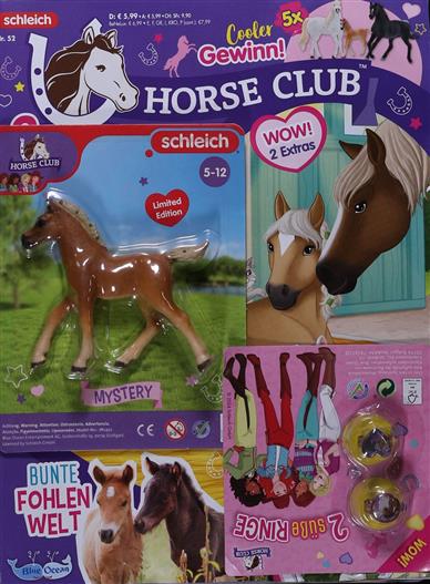 Das Cover der Zeitschrift Horse Club