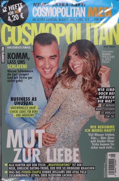 Das Cover der Zeitschrift Cosmopolitan