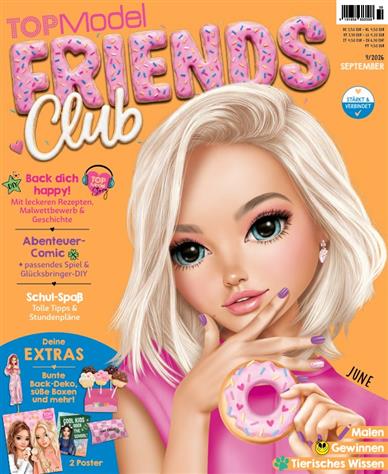 Das Cover der Top Model Friends Club