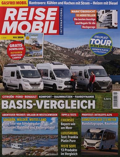 Das Cover des Reisemobil International Magazins