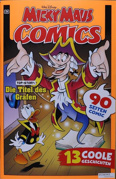 Das Cover des Micky Maus Comics Magazins