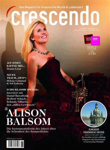 Das Cover des Crescendo Magazins