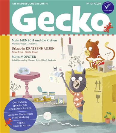Das Cover der Zeitschrift Gecko