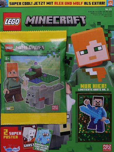 Das Cover der Zeitschrift LEGO Minecraft
