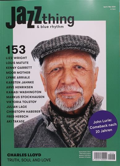Das Cover des Jazz Thing Magazins