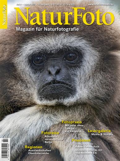 Das Cover der Zeitschrift Naturfoto
