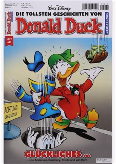 Das Cover des Donald Duck Magazins