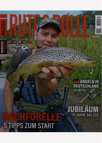 Das Cover der Angelzeitschrift Rute & Rolle