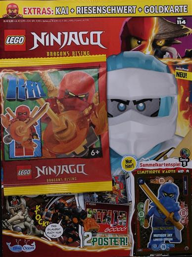 Das Cover des Lego Ninjago Magazins