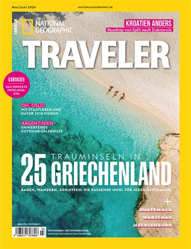 Das National Geographic Traveler Magazin