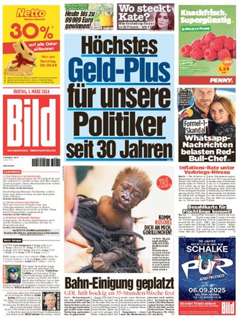 BILD Tageszeitung Cover