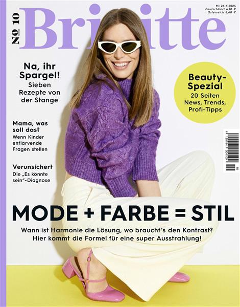 Das Cover der Zeitschrift Brigitte