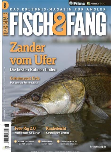 Das Cover des Angelmagazins Fisch&Fang