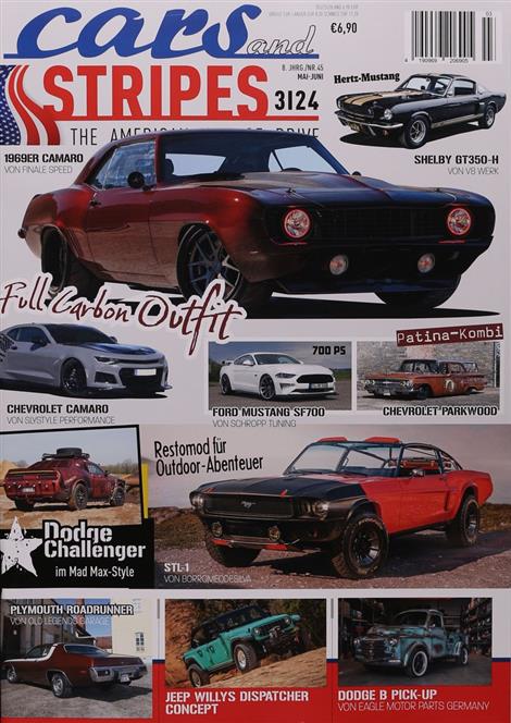 Das Cover des Cars & Stripes Magazins