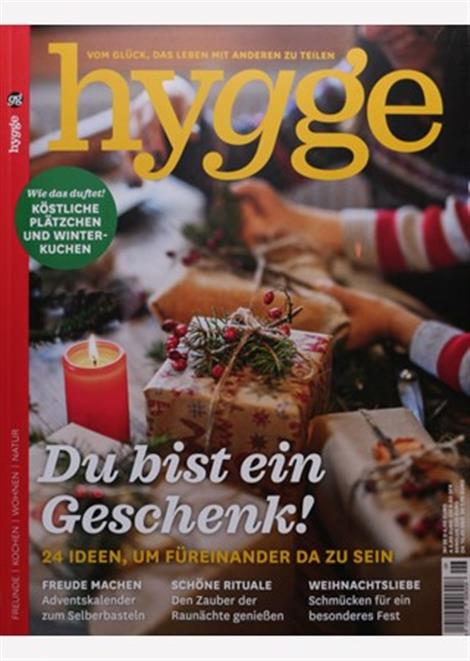Das Cover der Zeitschrift Hygge