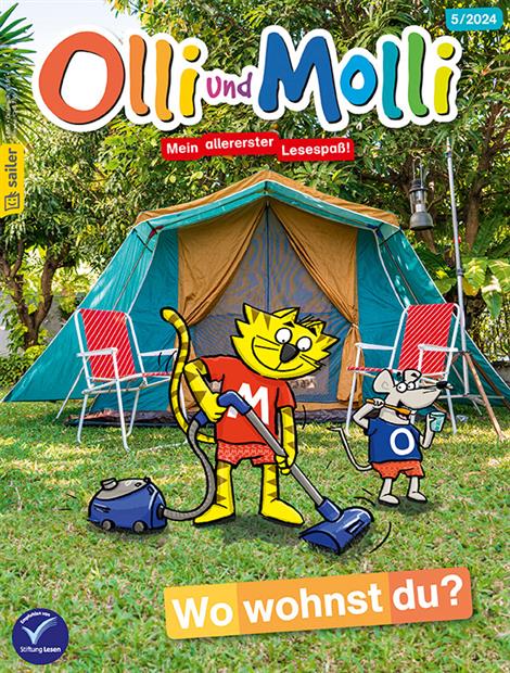 Das Cover der Zeitschrift Olli und Molli