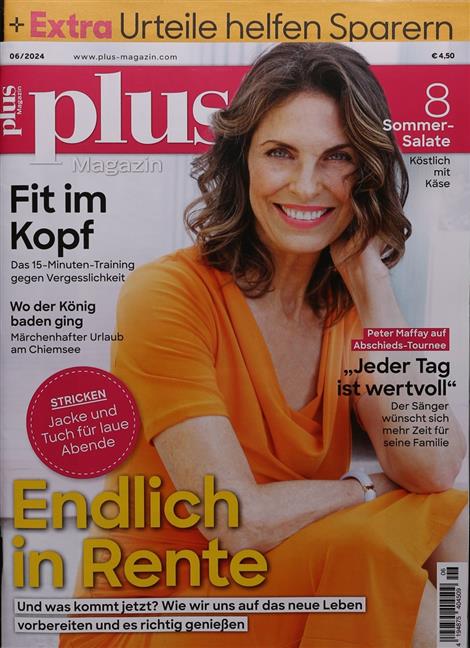 Plus Magazin Cover