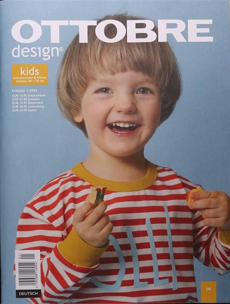 Das Cover der Zeitschrift Ottobre Design Kids
