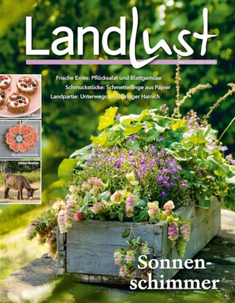 Das Cover der Zeitschrift Landlust