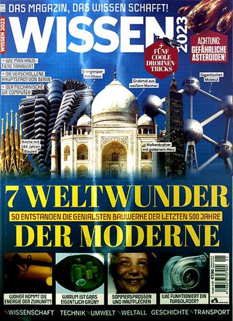Das Cover der Zeitschrift Wissen 2022