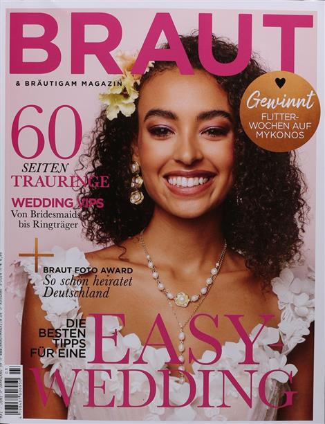Das Cover der Zeitschrift Braut & Bräutigam