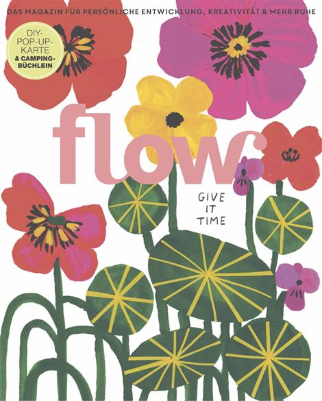 Das Cover der Zeitschrift Flow