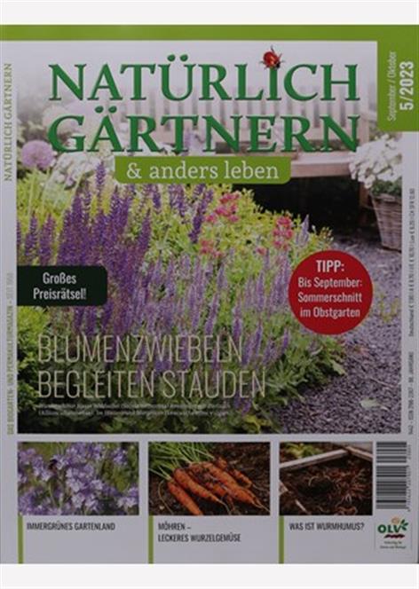Natürlich Gärtnern 35 Rabatt auf Mini und Geschenkabo Presseplus.de