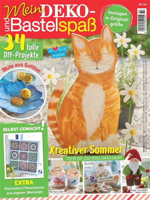 Cover der Mein Deko- und Bastelspass Zeitschrift