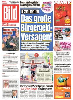 Bild Berlin Brandenburg Cover