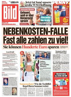 Bild Berlin Brandenburg E-Paper Cover