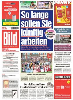 Bild Berlin Brandenburg E-Paper Cover