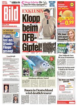 Bild Berlin Brandenburg Cover