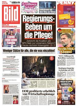 Bild Berlin Brandenburg E-Paper Cover