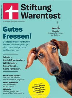 Stiftung Warentest Cover