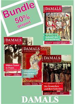 Bundle Damals 4 Ausgaben 50% gespart Sonderheft Cover