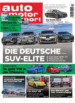 auto motor und sport Cover