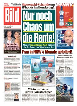 BILD E-Paper Cover