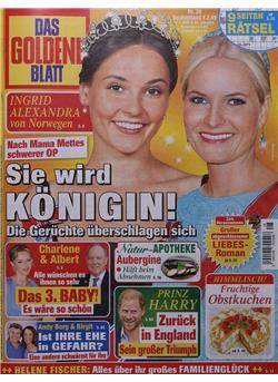 Goldene Blatt Cover