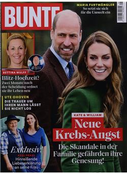 BUNTE Cover