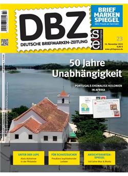 DBZ Briefmarkenzeitung Cover
