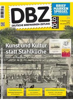 DBZ Briefmarkenzeitung Cover