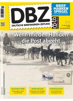 DBZ Briefmarkenzeitung Cover