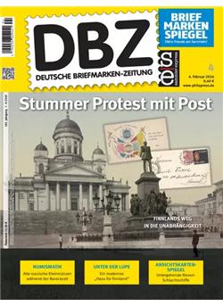 DBZ Briefmarkenzeitung Cover