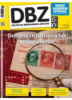 DBZ Briefmarkenzeitung Cover