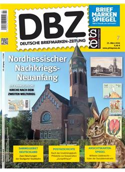 DBZ Briefmarkenzeitung Cover